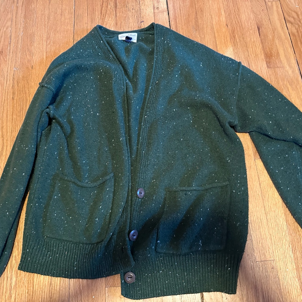 Universal thread cardigan